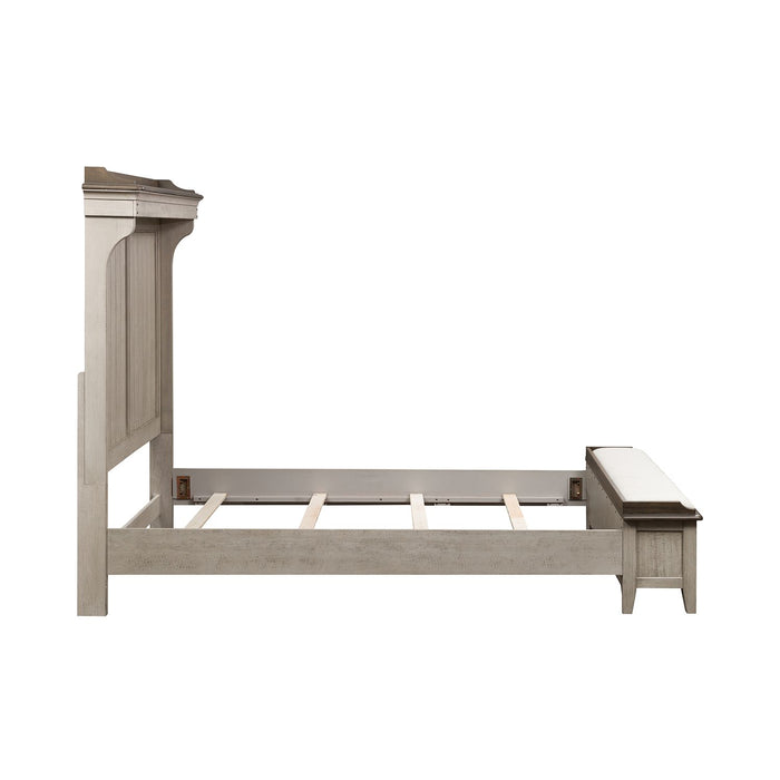 Ivy Hollow Queen Mantle Storage Bed - Discount Furniture World (Burlington,NC)