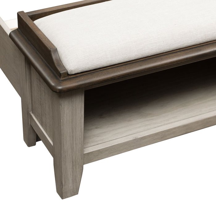 Ivy Hollow Queen Mantle Storage Bed - Discount Furniture World (Burlington,NC)