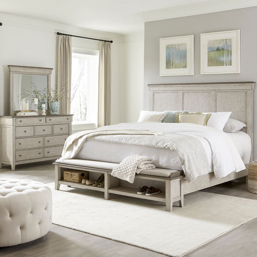 Ivy Hollow Queen Storage Bed, Dresser & Mirror image