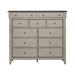 Ivy Hollow 11 Drawer Chesser in Weathered Linen - Discount Furniture World (Burlington,NC)
