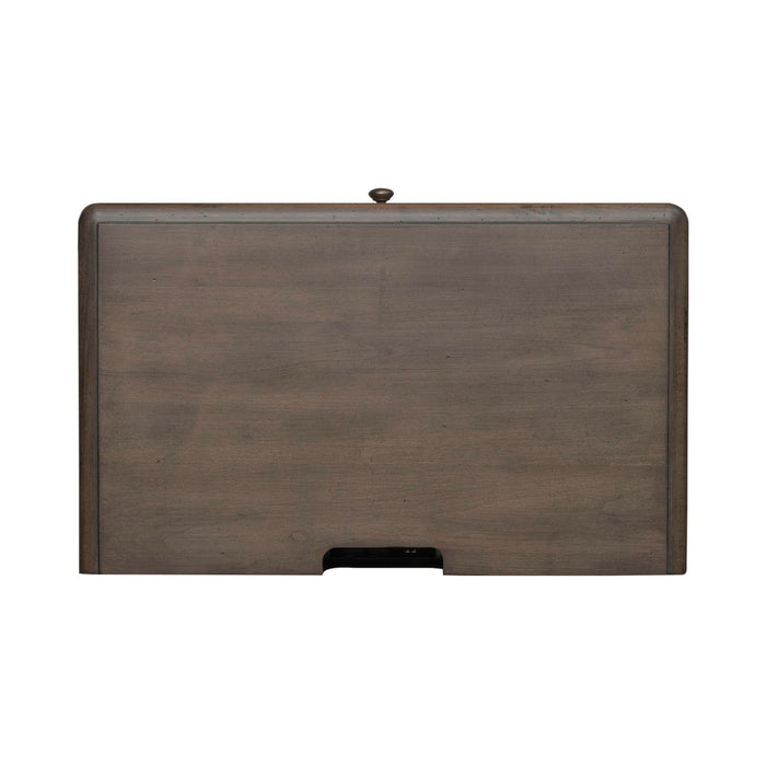 Ivy Hollow 3 Drawer Nightstand w/ Charging Station in Weathered Linen - Discount Furniture World (Burlington,NC)