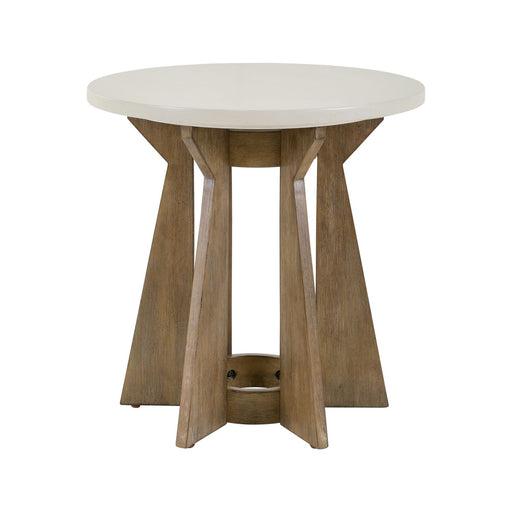 Berkley Square Round End Table - Discount Furniture World (Burlington,NC)
