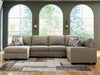 Newellen Sleeper Sectional with Chaise - Discount Furniture World (Burlington,NC)