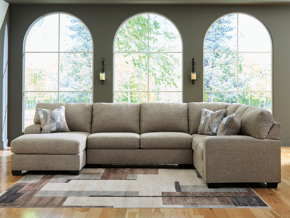Newellen Sleeper Sectional with Chaise - Discount Furniture World (Burlington,NC)