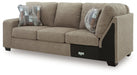 Newellen Sleeper Sectional with Chaise - Discount Furniture World (Burlington,NC)