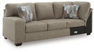 Newellen Sleeper Sectional with Chaise - Discount Furniture World (Burlington,NC)