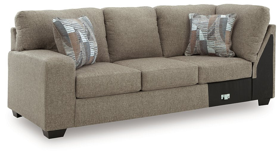 Newellen Sleeper Sectional with Chaise - Discount Furniture World (Burlington,NC)