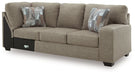 Newellen Sleeper Sectional with Chaise - Discount Furniture World (Burlington,NC)