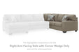 Newellen Sleeper Sectional with Chaise - Discount Furniture World (Burlington,NC)