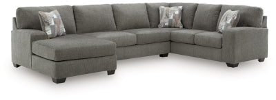 Clarington Sectional with Chaise - Discount Furniture World (Burlington,NC)