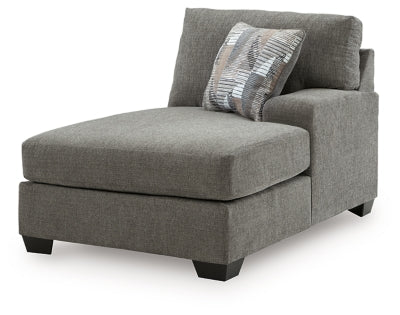 Clarington Sectional with Chaise - Discount Furniture World (Burlington,NC)