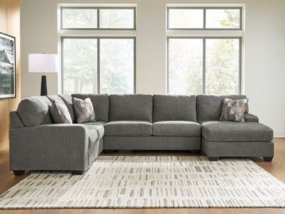 Clarington Sectional with Chaise - Discount Furniture World (Burlington,NC)
