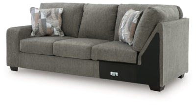 Clarington Sectional with Chaise - Discount Furniture World (Burlington,NC)