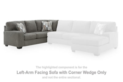 Clarington Sectional with Chaise - Discount Furniture World (Burlington,NC)