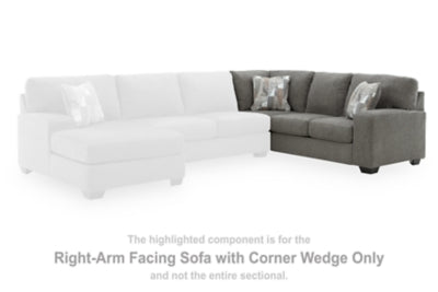 Clarington Sectional with Chaise - Discount Furniture World (Burlington,NC)