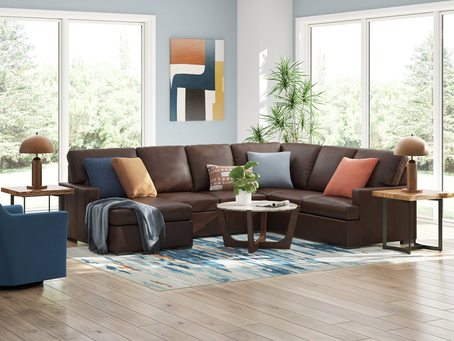 McDowlan Sectional with Chaise - Discount Furniture World (Burlington,NC)