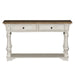 Morgan Creek Sofa Table in Antique White - Discount Furniture World (Burlington,NC)