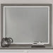 Palmetto Heights Landscape Mirror in Shell White and Driftwood image