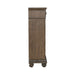 Carlisle Court 5 Drawer Chest in Chestnut with Dusty Wax - Discount Furniture World (Burlington,NC)