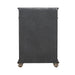 Carlisle Court 5 Drawer Chest in Chestnut with Dusty Wax - Discount Furniture World (Burlington,NC)