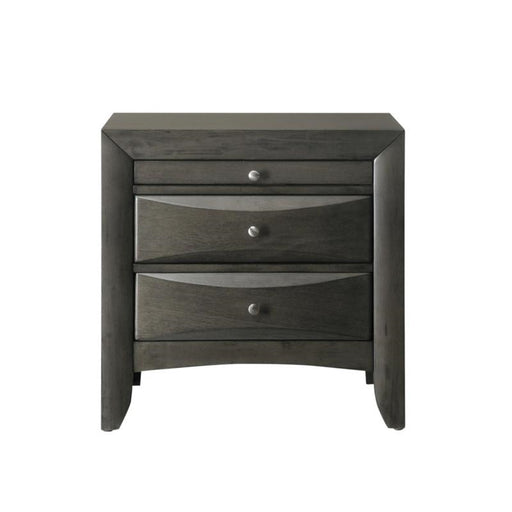 Crown Mark Emily Nightstand in Grey image