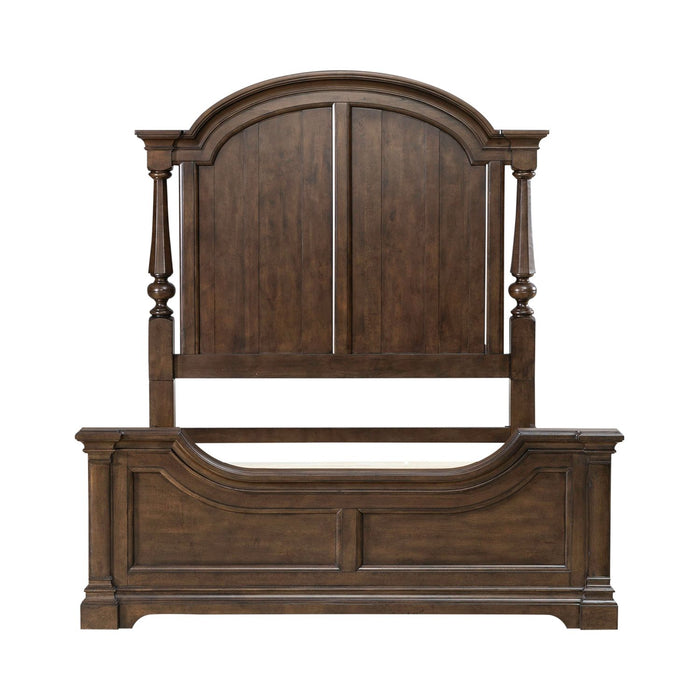 Arden Road Queen Poster Bed - Discount Furniture World (Burlington,NC)