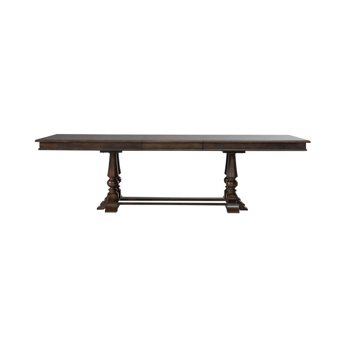 Arden Road Trestle Table Set - Discount Furniture World (Burlington,NC)