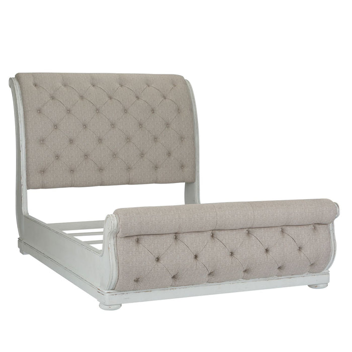 Abbey Park King California Sleigh Bed - Discount Furniture World (Burlington,NC)