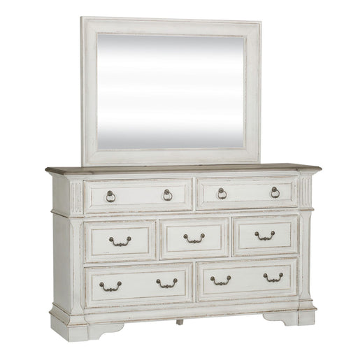Abbey Park Dresser & Mirror - Discount Furniture World (Burlington,NC)
