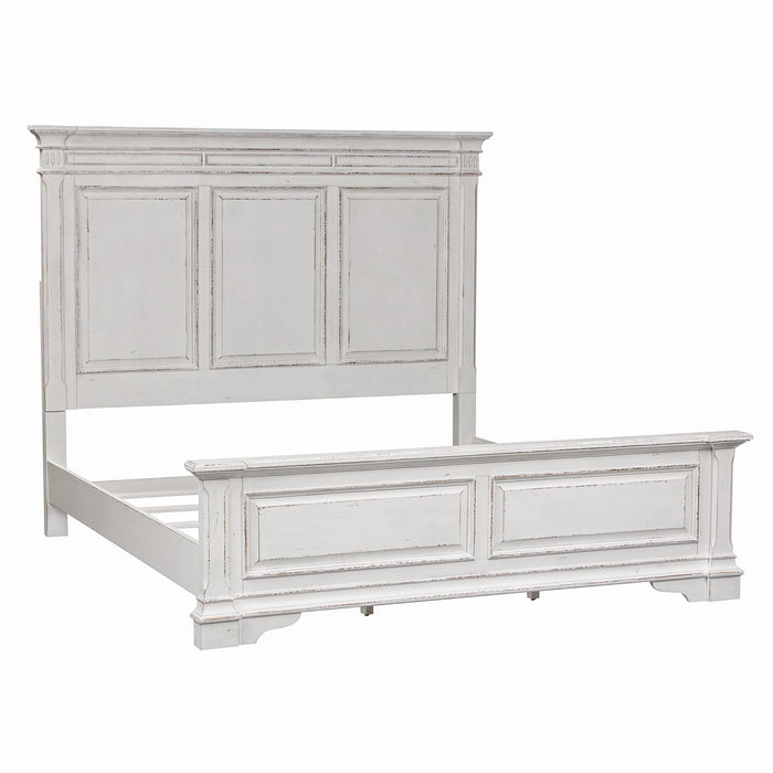 Abbey Park King Panel Bed - Discount Furniture World (Burlington,NC)