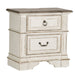 Abbey Park King Uph Sleigh Bed, Dresser & Mirror, Night Stand - Discount Furniture World (Burlington,NC)