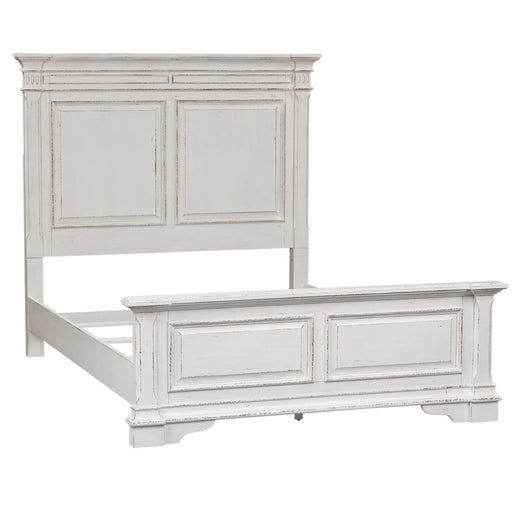 Abbey Park Queen Panel Bed, Dresser & Mirror, Night Stand - Discount Furniture World (Burlington,NC)
