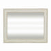Abbey Park Mirror in Antique White - Discount Furniture World (Burlington,NC)