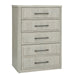 Modern Play 5 Drawer Chest - Discount Furniture World (Burlington,NC)