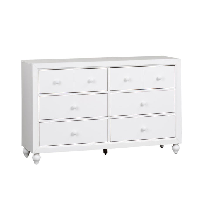 Cottage View 6 Drawer Dresser - Discount Furniture World (Burlington,NC)