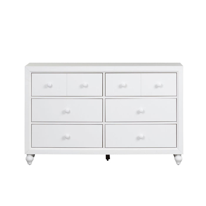 Cottage View 6 Drawer Dresser - Discount Furniture World (Burlington,NC)