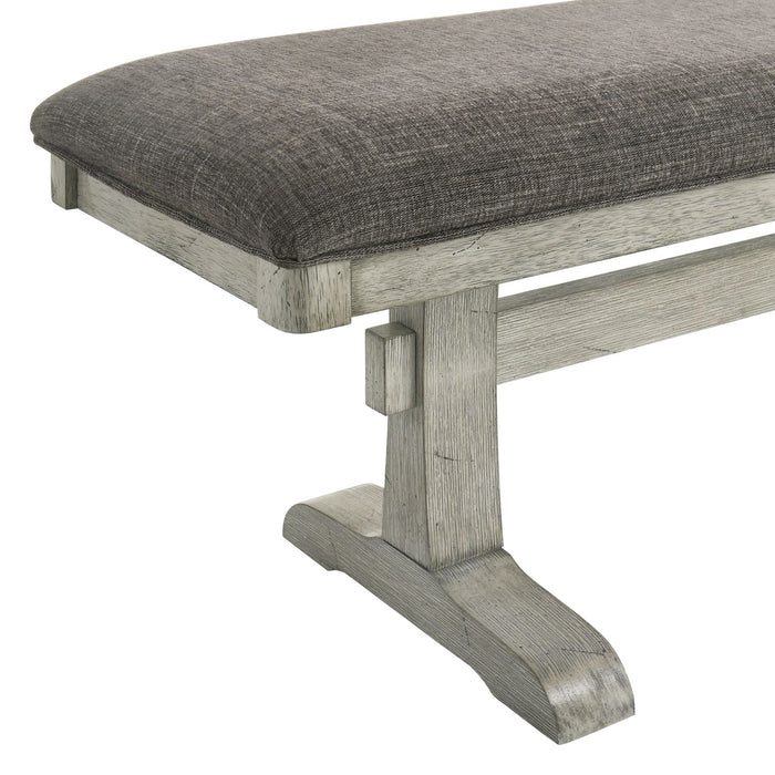 Hallendale Uph Dining Bench (RTA) - Discount Furniture World (Burlington,NC)