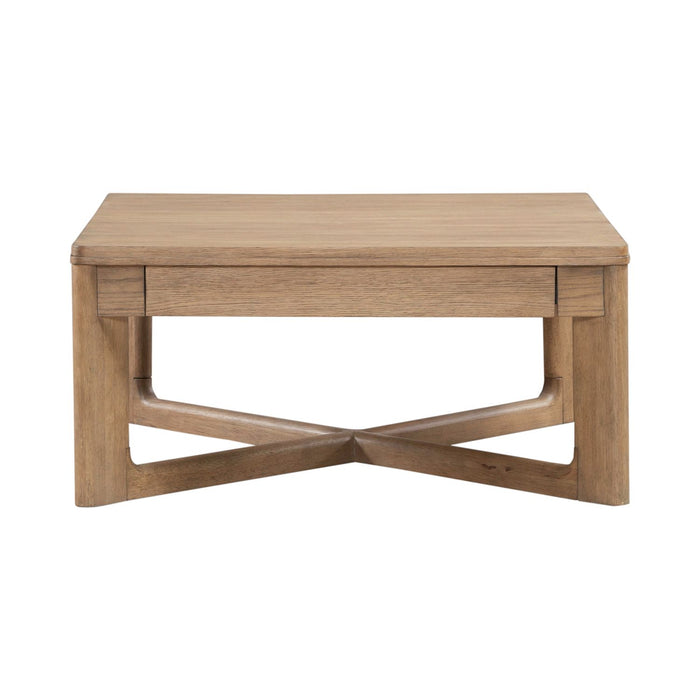 Ballentine Square Cocktail Table - Discount Furniture World (Burlington,NC)