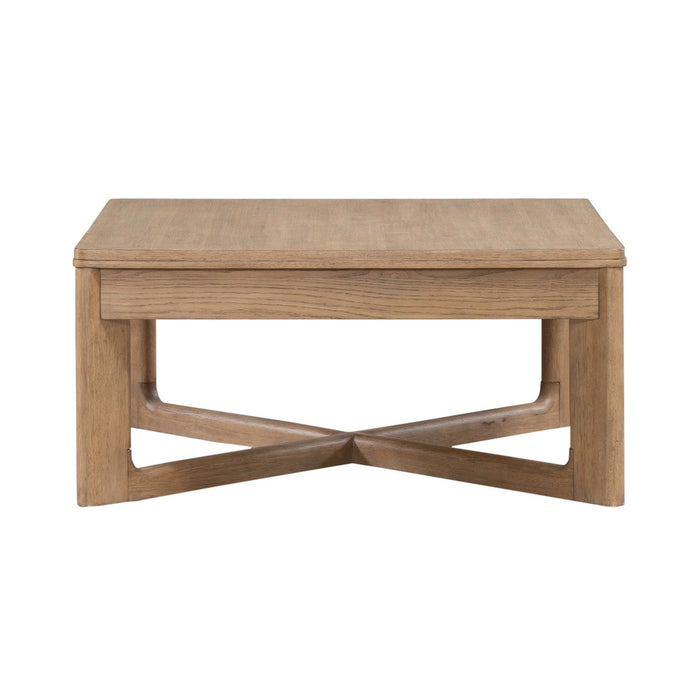 Ballentine Square Cocktail Table - Discount Furniture World (Burlington,NC)