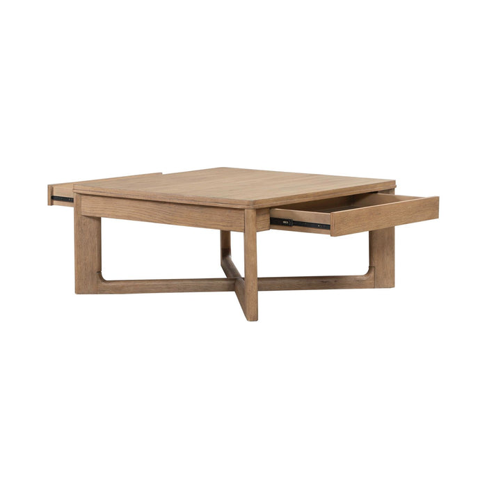 Ballentine Square Cocktail Table - Discount Furniture World (Burlington,NC)