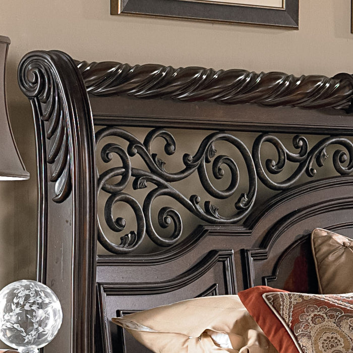 Arbor Place Queen Sleigh Bed - Discount Furniture World (Burlington,NC)