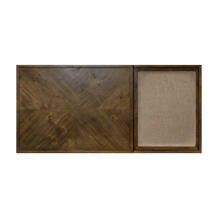 Mitchell Cocktail Table in Brown - Discount Furniture World (Burlington,NC)