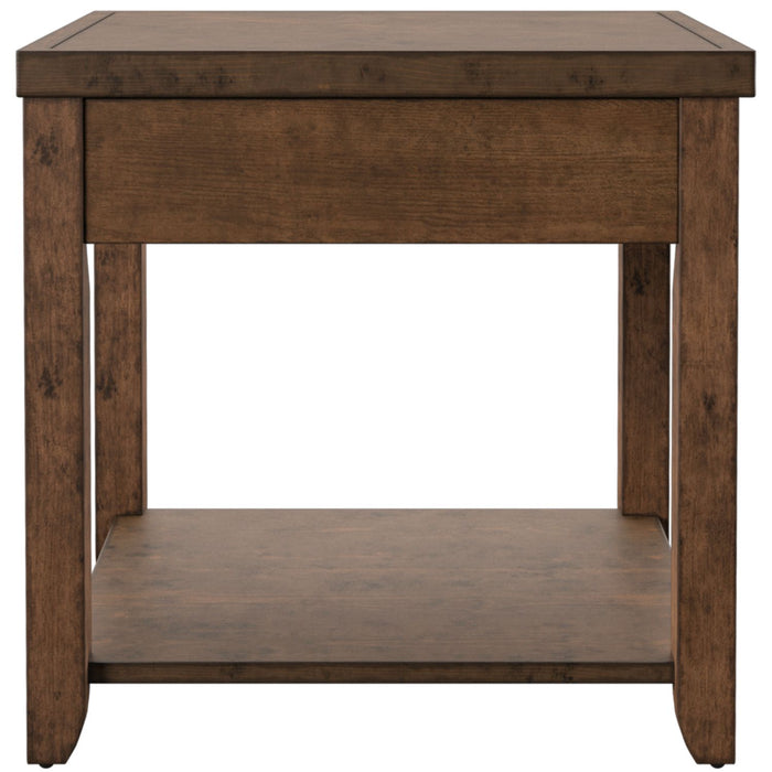 Mitchell End Table in Brown image