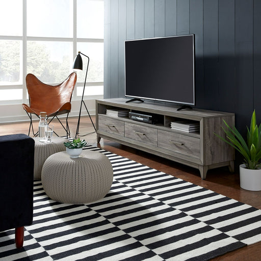 Mercury 76 Inch TV Console in Driftwood Gray image