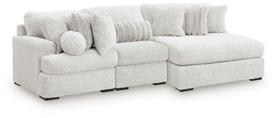 Cuddle Plush Sectional with Chaise - Discount Furniture World (Burlington,NC)