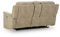 Next-Gen DuraPella Power Reclining Loveseat with Console - Discount Furniture World (Burlington,NC)