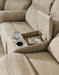 Next-Gen DuraPella Power Reclining Loveseat with Console - Discount Furniture World (Burlington,NC)