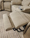 Next-Gen DuraPella Power Reclining Loveseat with Console - Discount Furniture World (Burlington,NC)