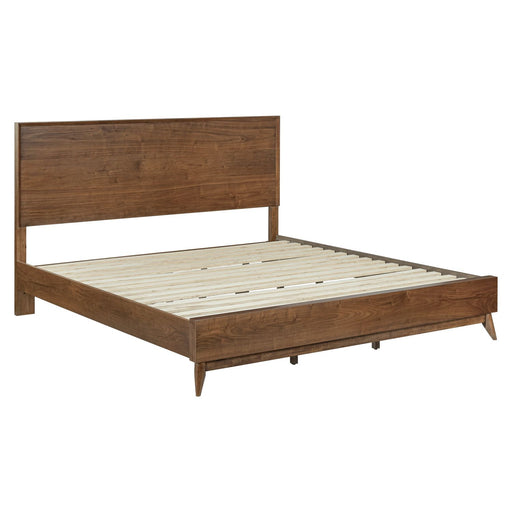 Century Modern California King Platform Bed - Discount Furniture World (Burlington,NC)