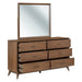 Century Modern Dresser & Mirror - Discount Furniture World (Burlington,NC)